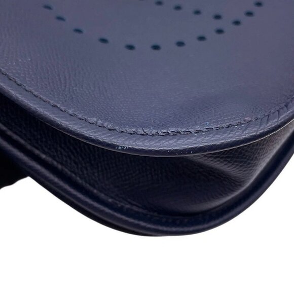 HERMES Evelyne3 Size PM Epsom Blue Indig - Picture 5 of 13